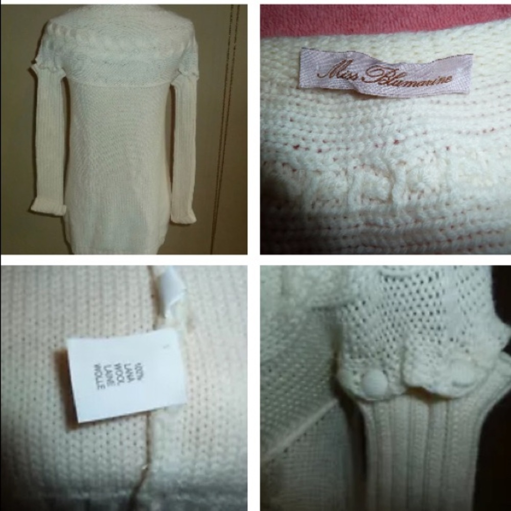 Ms. BLUMARINE 💯authentic wool sweater - Picture 1 of 8